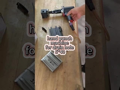 13mm Stroke Pneumatic Punching Machine for 5*40mm Drain Hole and Low Air Consumption